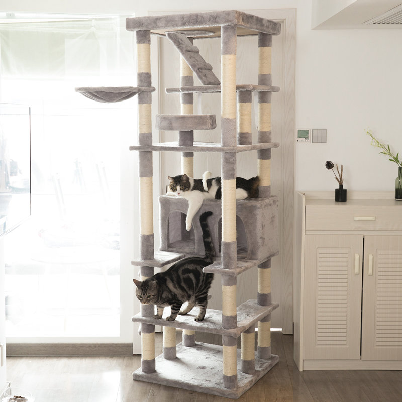 Tucker Murphy Pet™ 75" Amariani Large Cat Condo & Reviews Wayfair